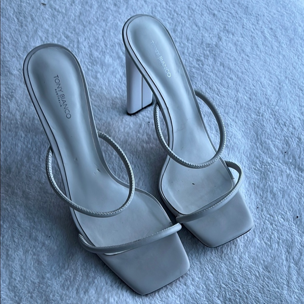 Tony Bianco White Women's Heels